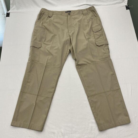 511 Tactical Pants Mens 46x31 Khaki Cargo Ripstop Military Utility Gorpcore - Picture 1 of 8